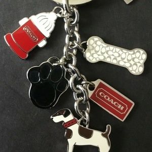 Coach Dog Key Chain